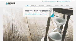 Desktop Screenshot of bezoarsoftware.com
